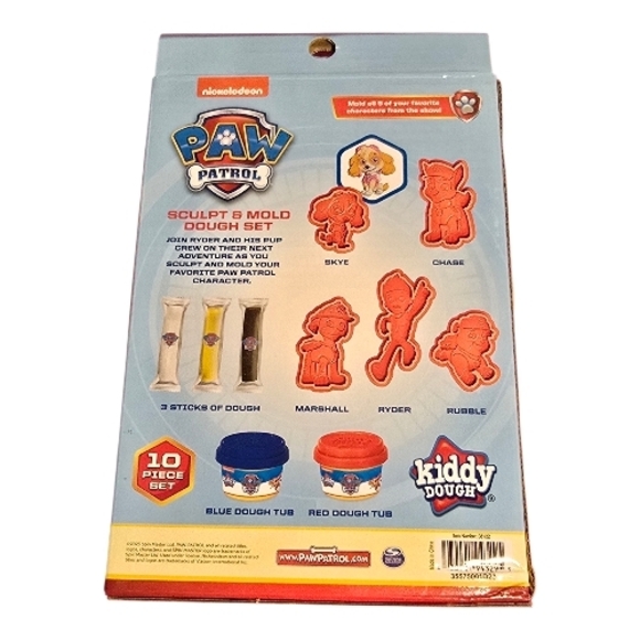 Paw Patrol Sculpt & Mold Dough Set with Activity Book - Picture 3 of 6
